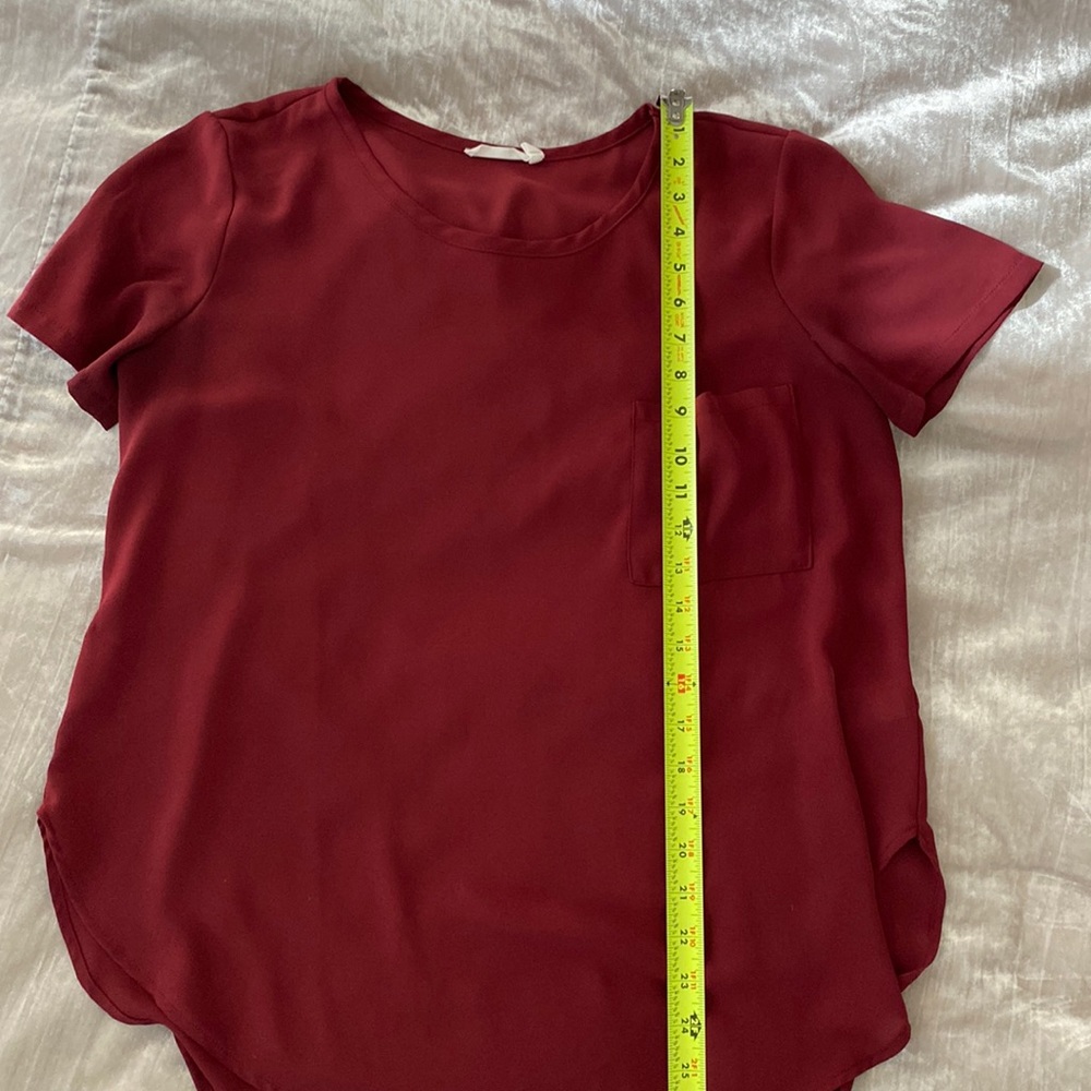 Lush Chiffon Top